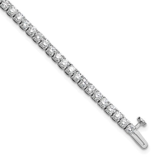5.0 CT Lab Grown Diamond Tennis Bracelet