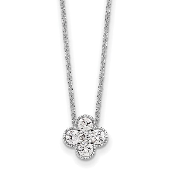 Lab Diamond Bloom Pendant