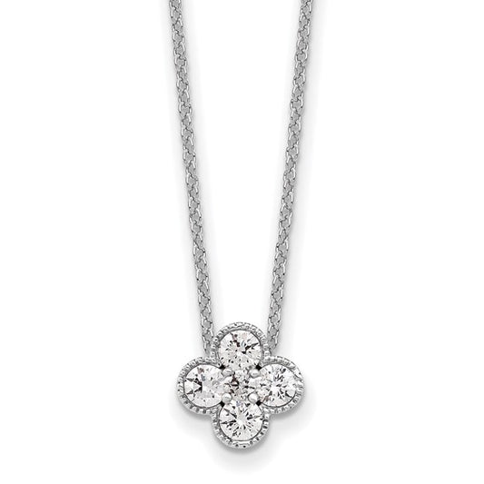 Lab Diamond Bloom Pendant