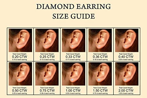.33 ct Lab Grown Diamond Earrings